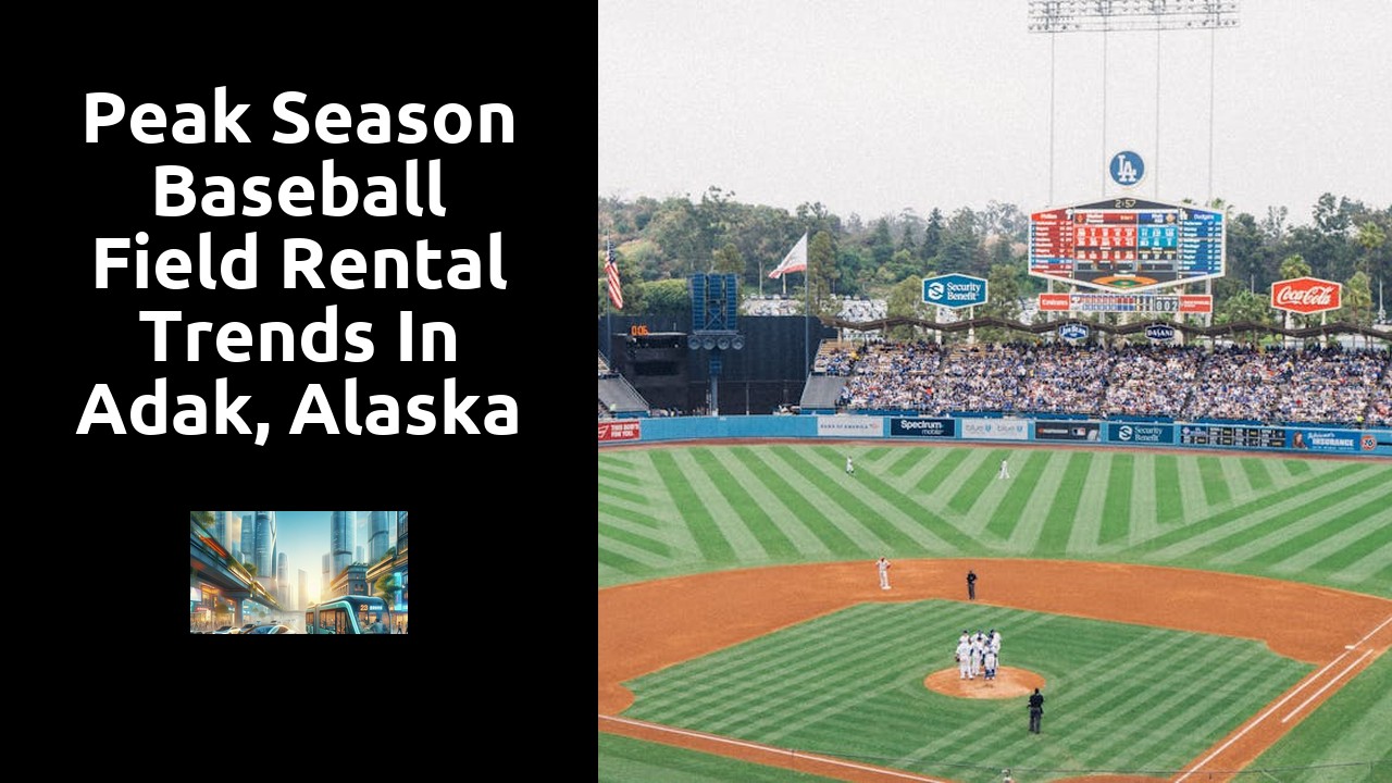 Peak Season Baseball Field Rental Trends in Adak, Alaska